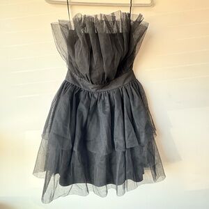 Black Tulle Dress